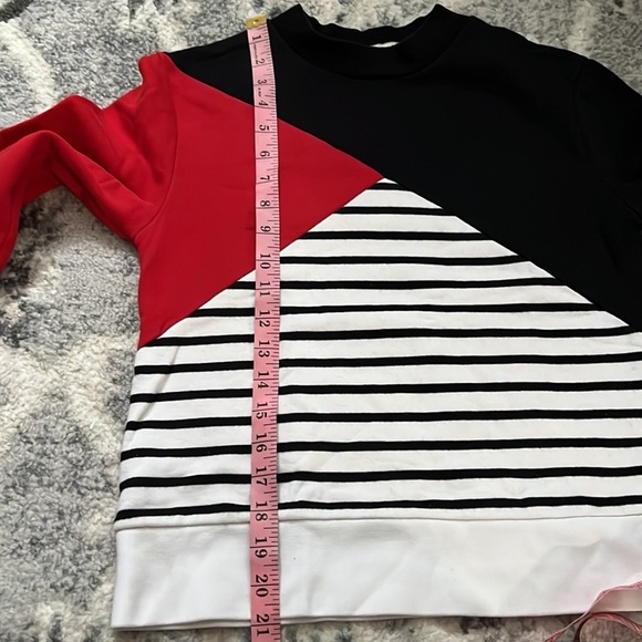 Être Cécile Striped Crewneck Sweatshirt - Picture 10 of 12